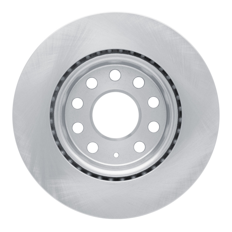 Volkswagen Jetta Brake Rotor (1) - Front - R1 Concepts - Plain - `05-`15